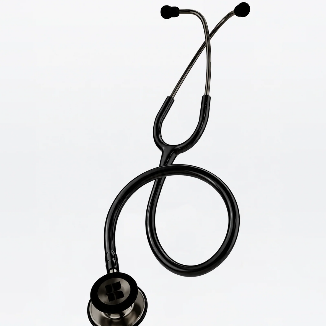 6sense Black All Black Finish Stethoscope