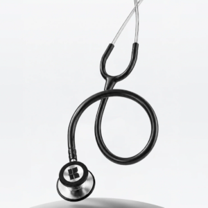 6sense (Black), Steel Finish Stethoscope