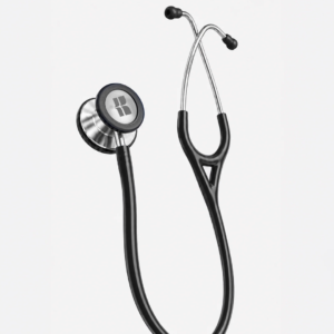 6sense Lite (Black), Steel Finish Stethoscope
