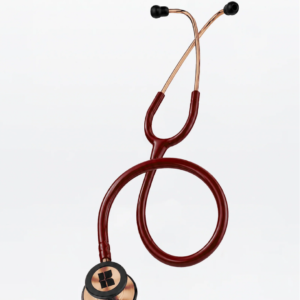 6sense (Maroon), Rose Gold Finish Stethoscope