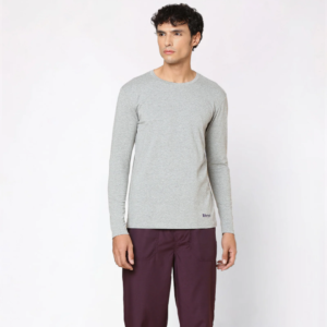 Supersoft Men's L/S (Grey) Underscrub