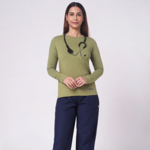 Women's Supersoft L/S (Olive) Underscrub