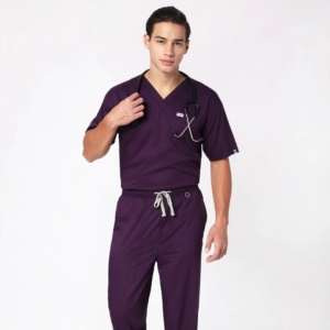 ecoflex™ Lite Men's (Wine) Scrubs