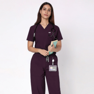 ecoflex™ Lite Women's (Wine) Scrubs
